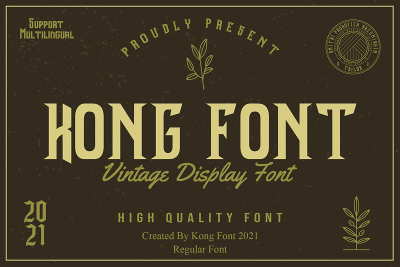 Kong Font