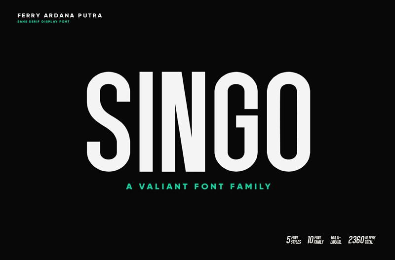 Singo Font