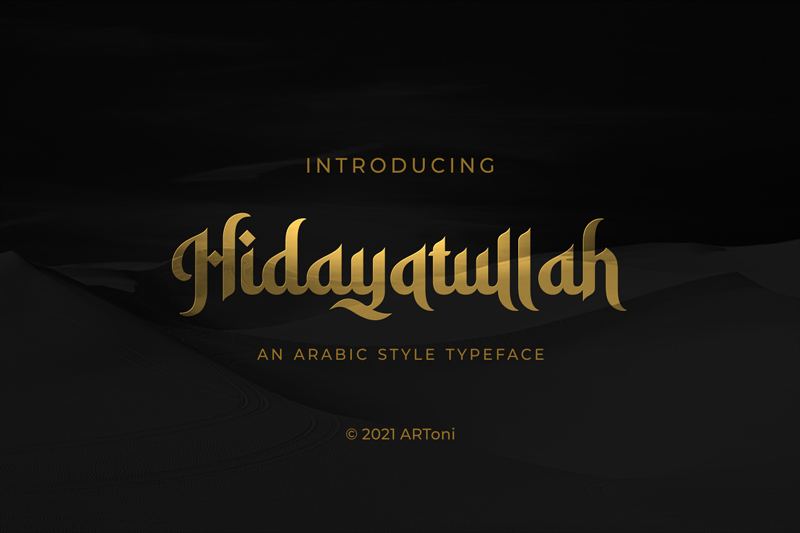 Hidayatullah Font