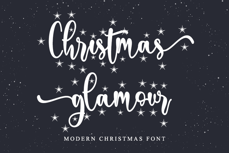Christmas Glamour Font