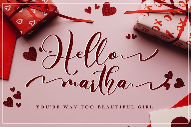 Hello Martha Font
