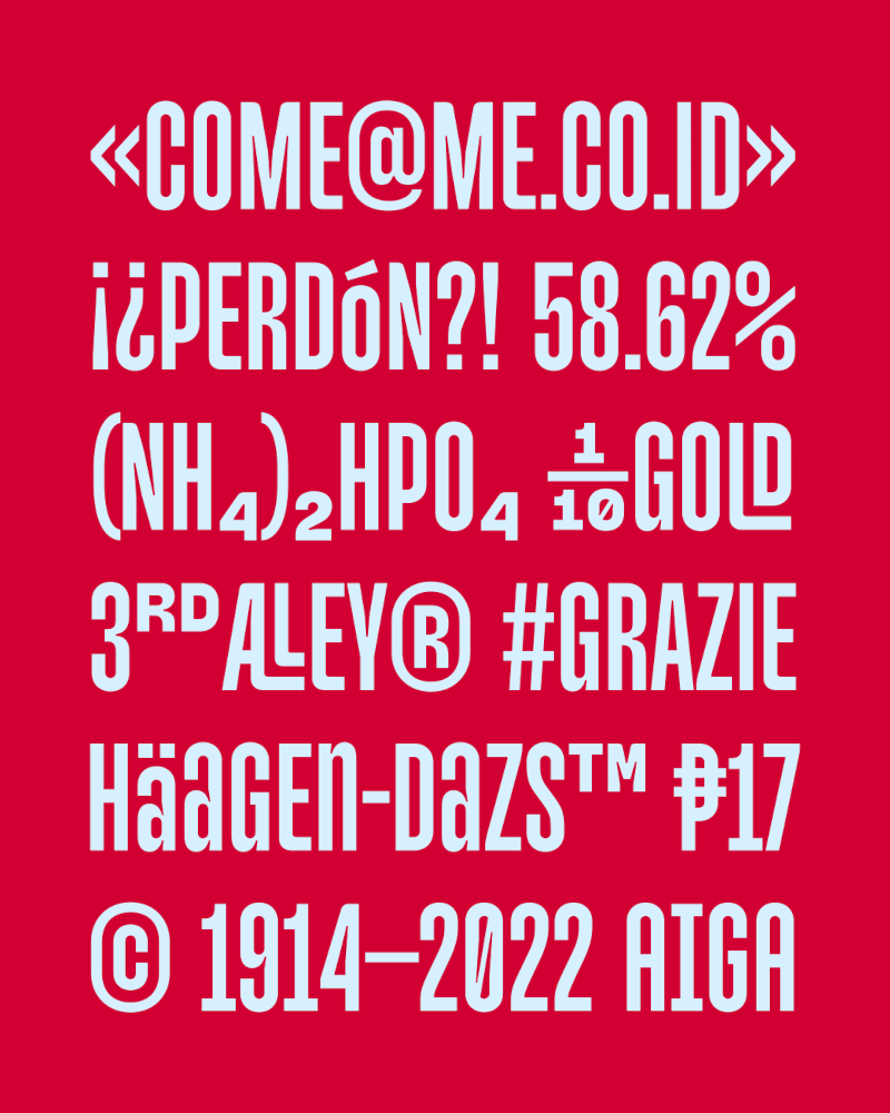 Monologue Font