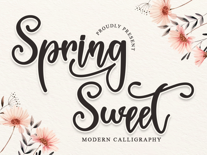 Spring Sweet Font