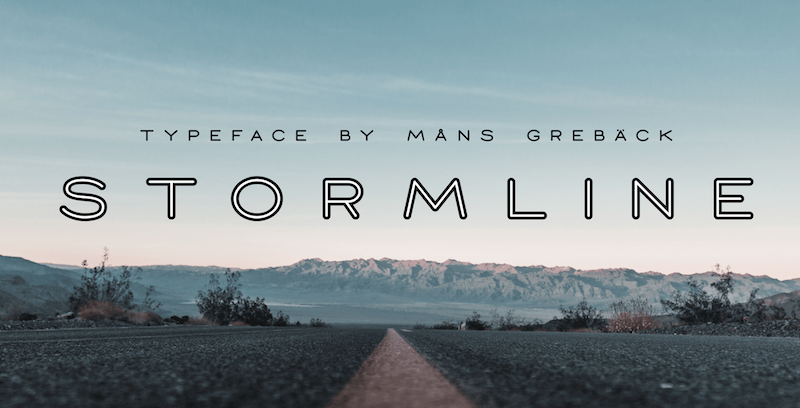 Stormline Font