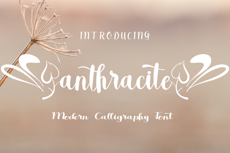 Anthracite Font