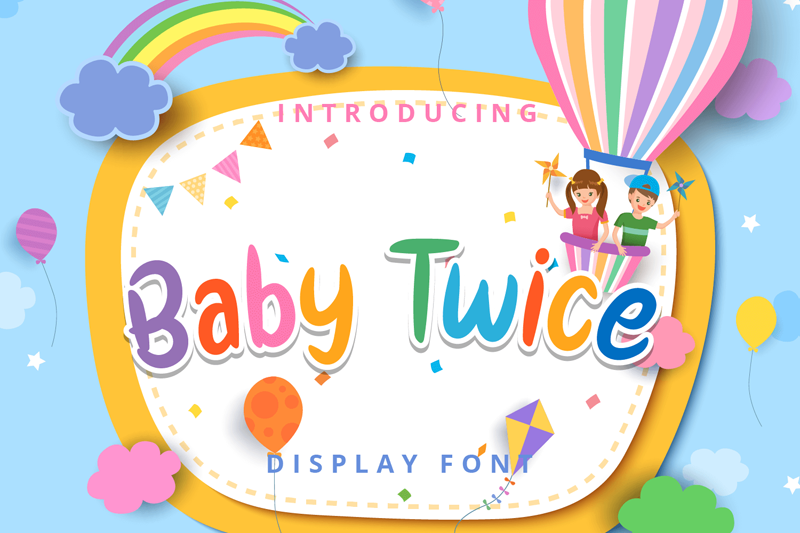 Baby Twice Font