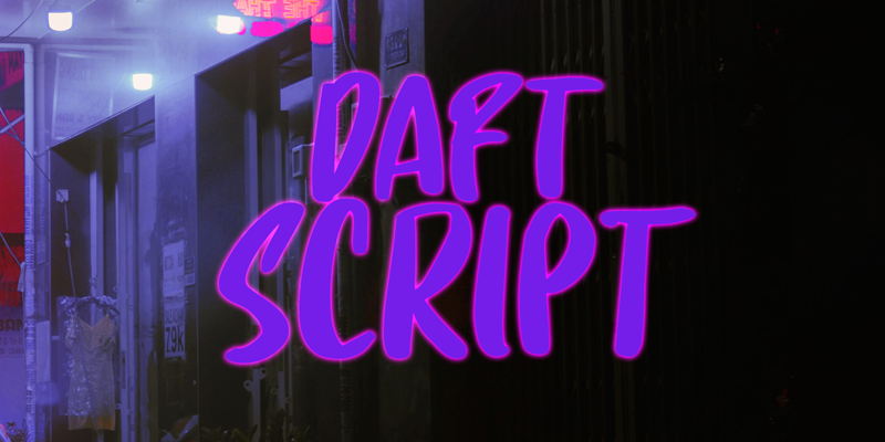 Daft Script Font