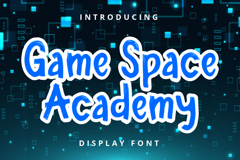 Game Space Academy Font
