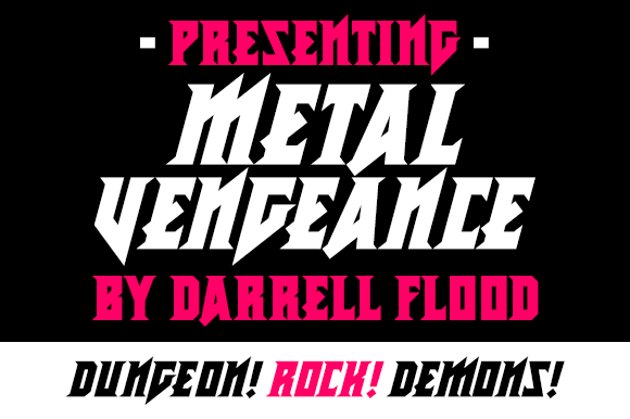 Metal Vengeance Font