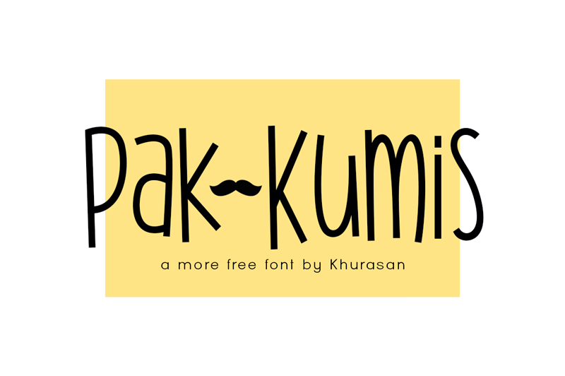 Pak Kumis Font