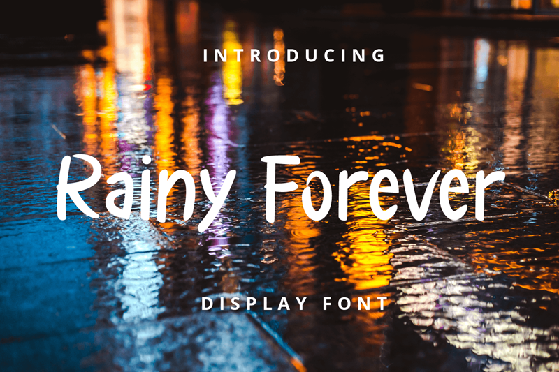 Rainy Forever Font