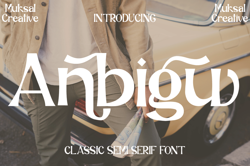 Anbigu Font