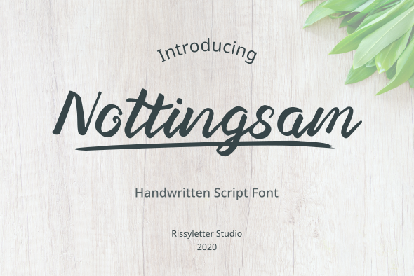 Nottingsam Font