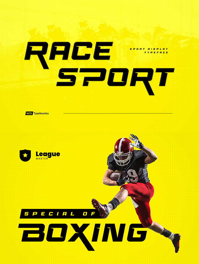 Race Sport Font