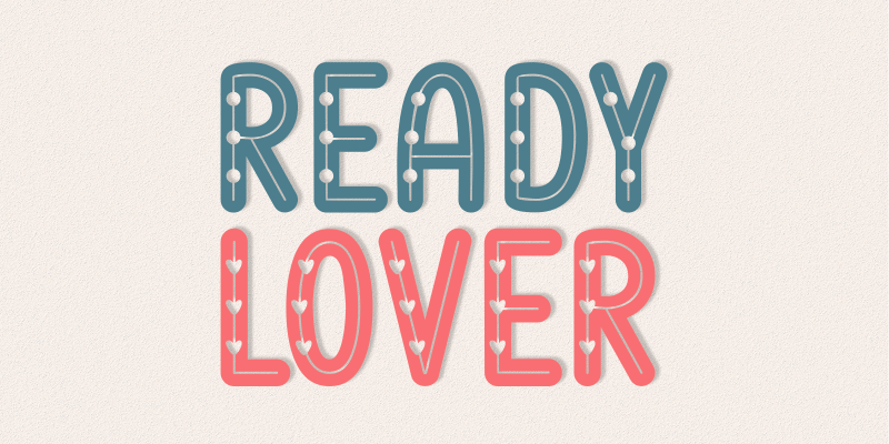 Ready Lover Font