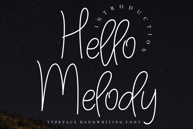 Hello Melody Font