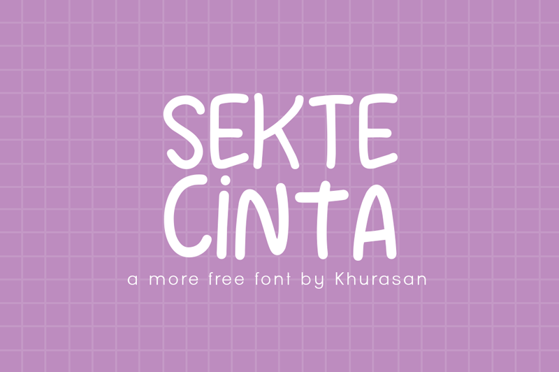Sekte Cinta Font