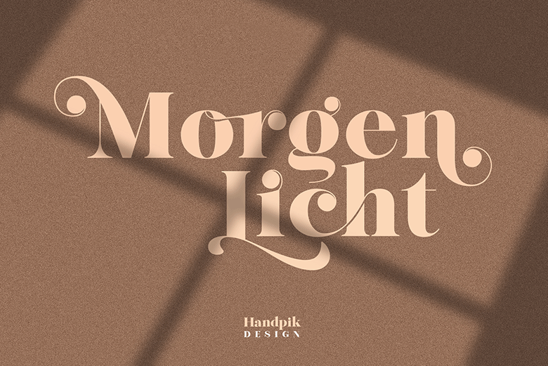 Morgen Licht Font