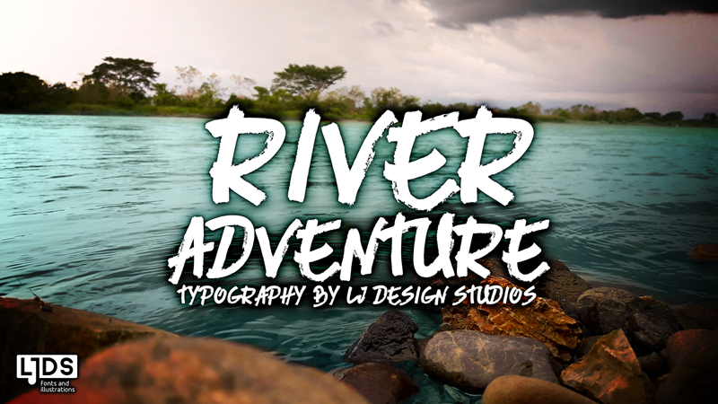River Adventure Font