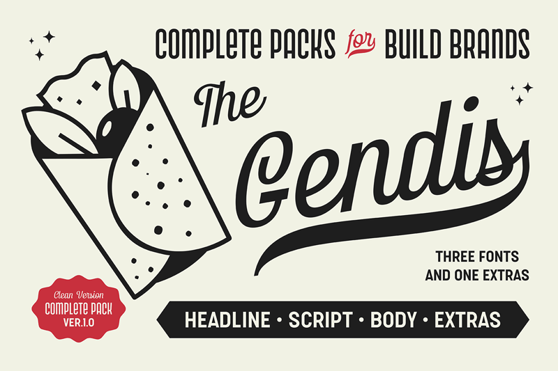 Gendis Script Font