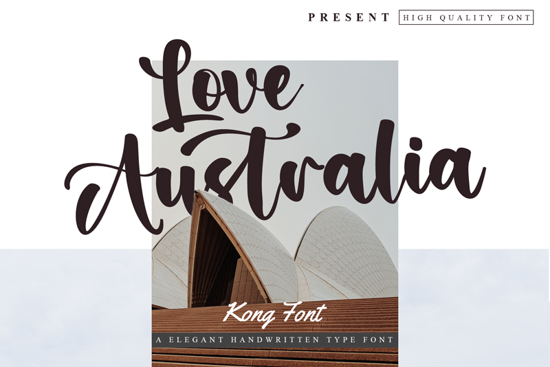 Love Australia Font