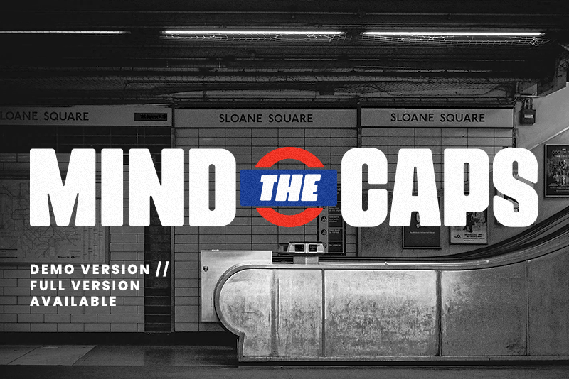 Mind The Caps Font