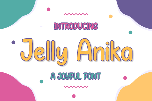 Jelly Anika Font