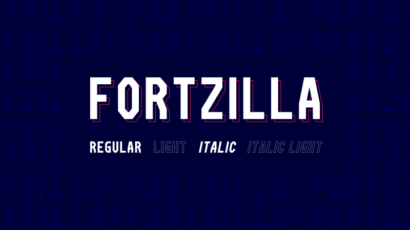 Fortzilla Font