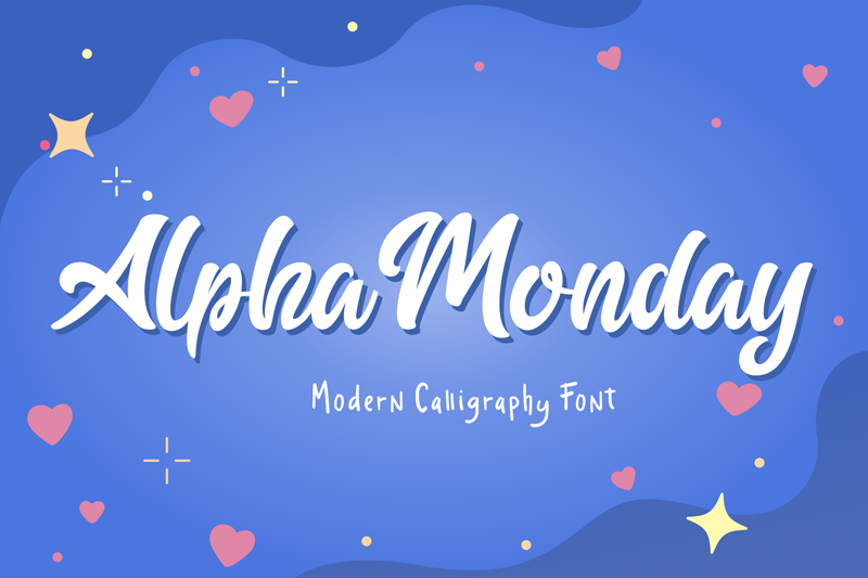 Alpha Monday Font