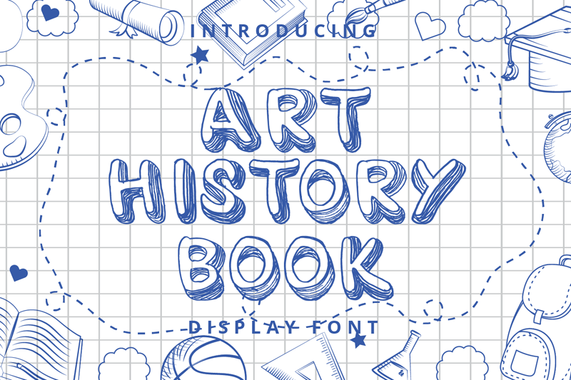 Art History Book Font