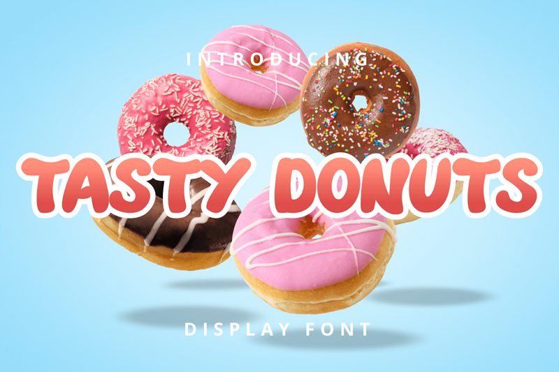 Tasty Donuts Font