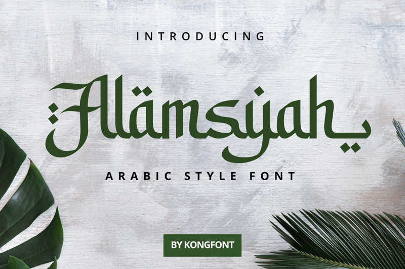 Alamsyah Font