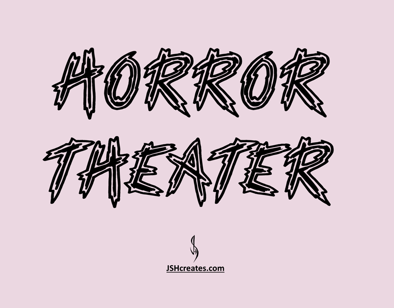 Horror Theater Font