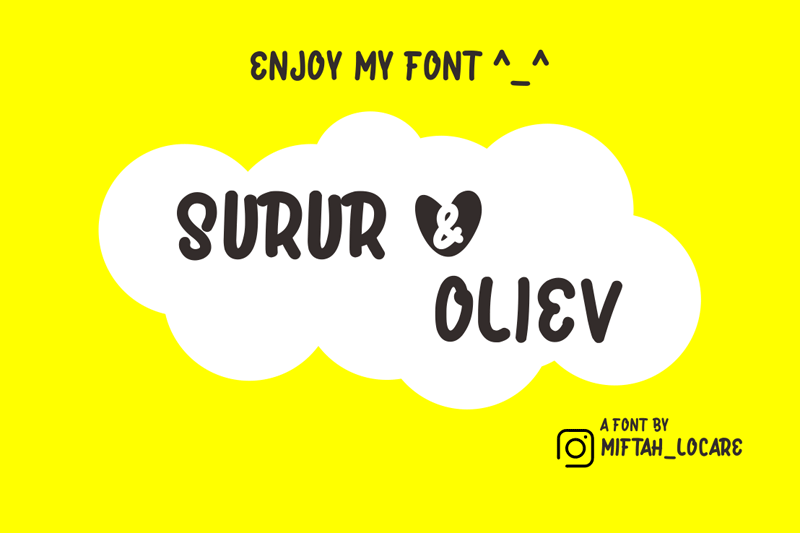 Surur & Oliev Font