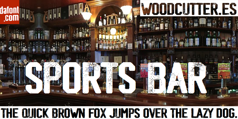 Sports Bar Font