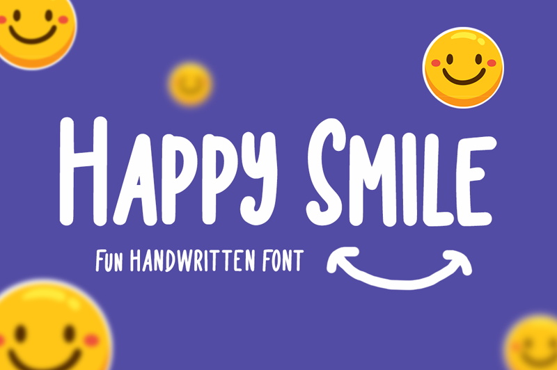 Happy Smile Font