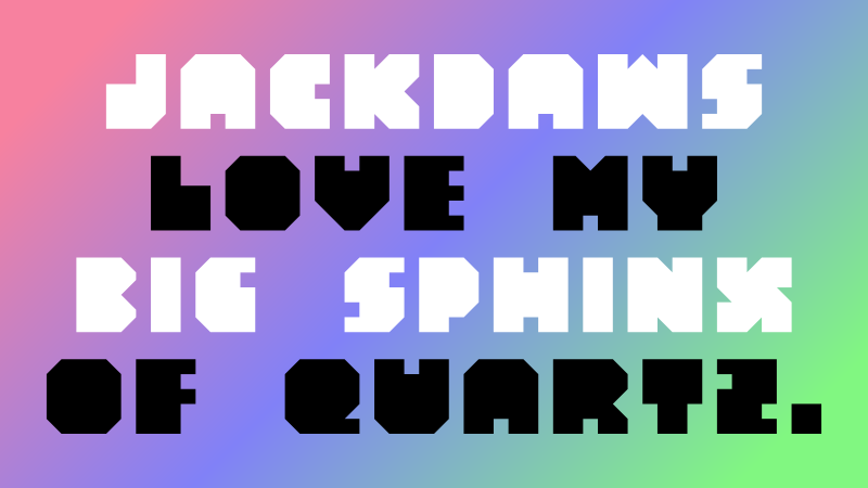 Blaec Font