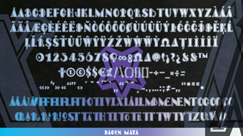 FN Dagon Maya Font