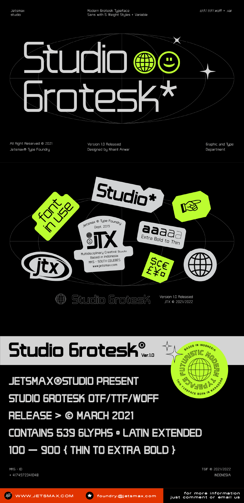 Studio Grotesk Font