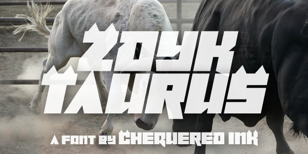 Zdyk Taurus Font