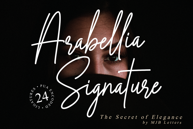 Arabellia Signature Font
