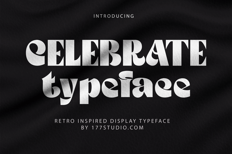 Celebrate Retro Font