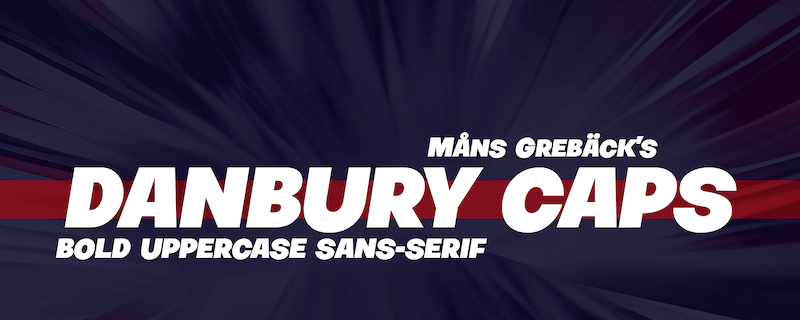 Danbury Caps Font
