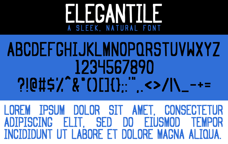 Elegantile Font