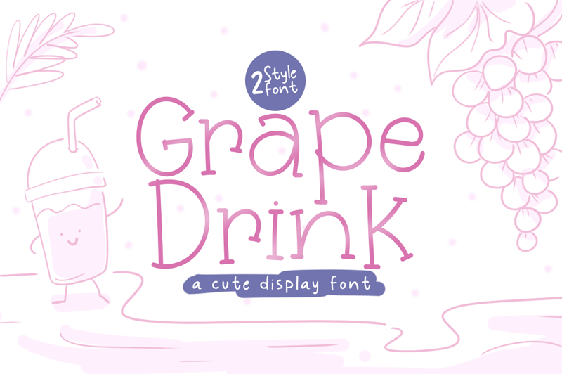 Grape Drink Font