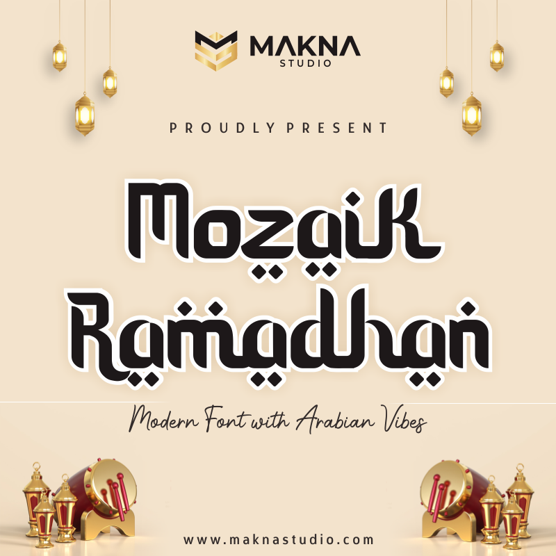 Mozaik Ramadhan Font