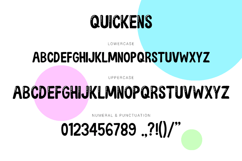 Quickens Font