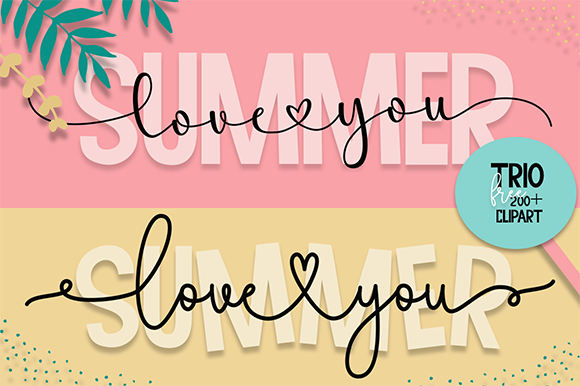 Summer Display Font