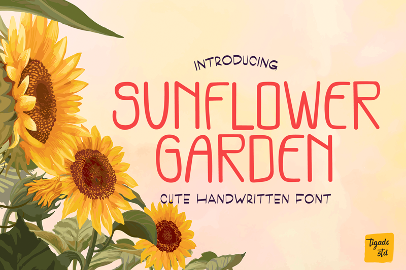 Sunflower Garden Font