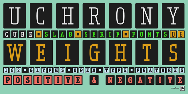 Uchrony Cube Font
